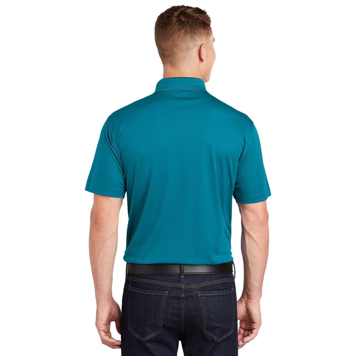 Grey Concrete Polo Shirt - Sport-Tek - Stylish Fit