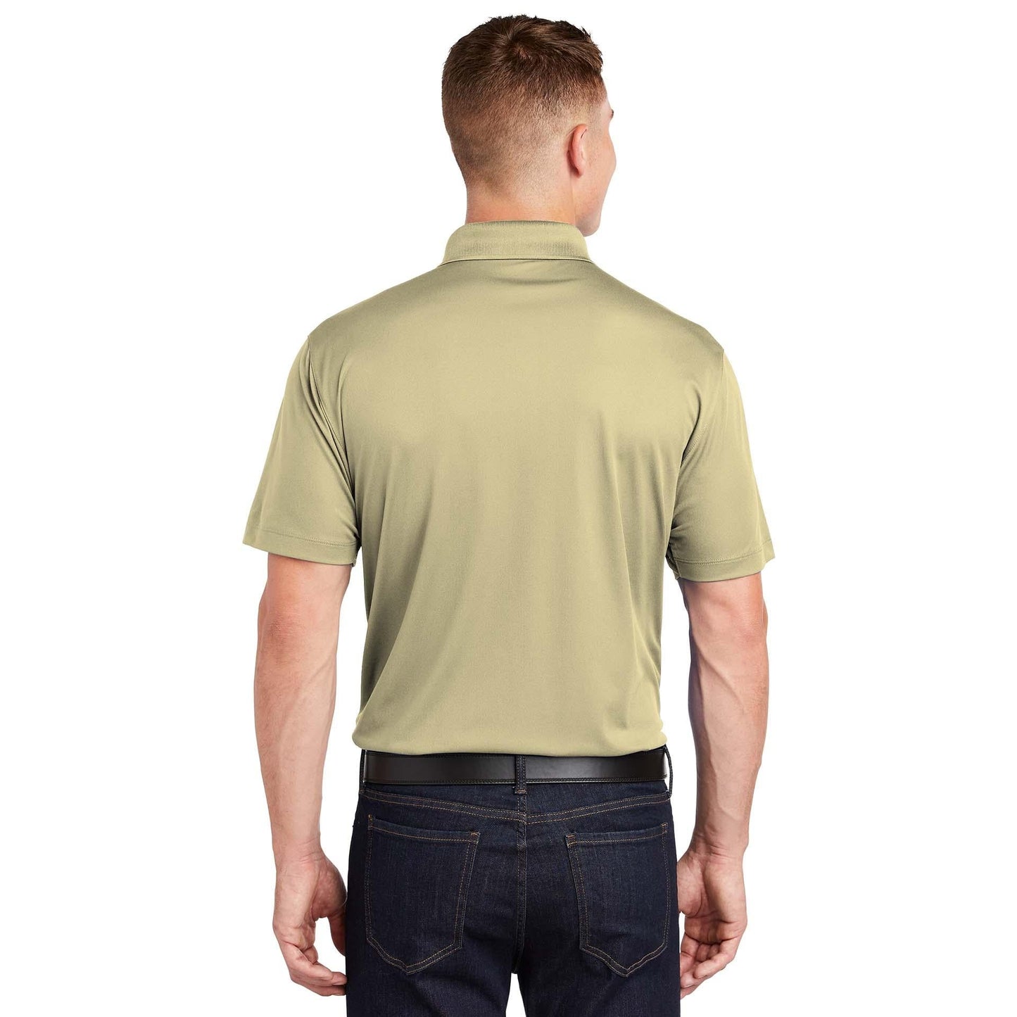 Grey Concrete Polo Shirt - Sport-Tek - Stylish Fit