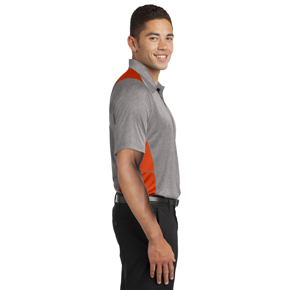 Graphite Heather Polo Shirt - Sport-Tek - Stylish Design