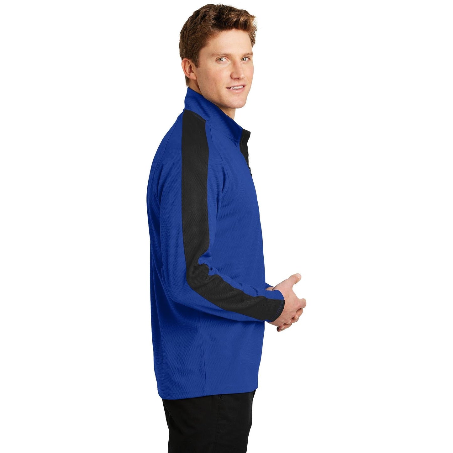 Black/Iron Grey Sweatshirt - Sport-Tek - Stylish Design