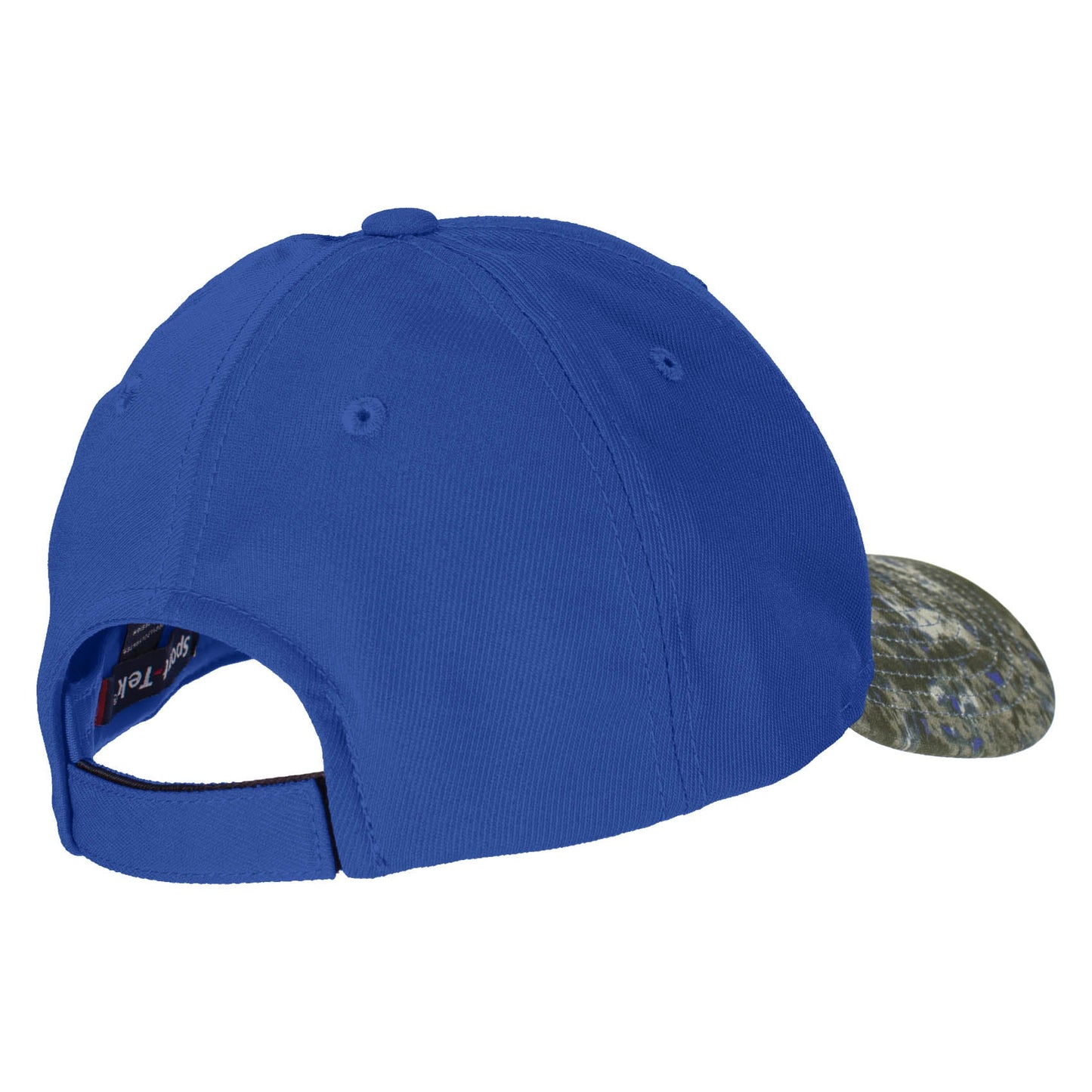 Dark Smoke Grey/White Caps - Sport-Tek - Moisture Wicking