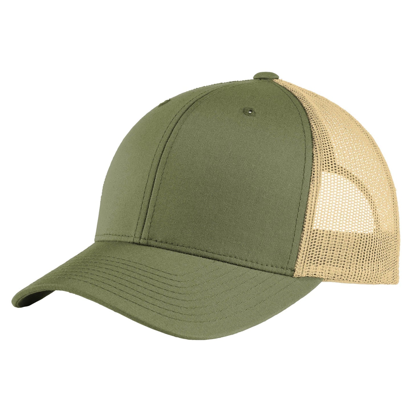 Black Ball Cap - Sport-Tek - High Fit Snap Closure - Stylish Choice