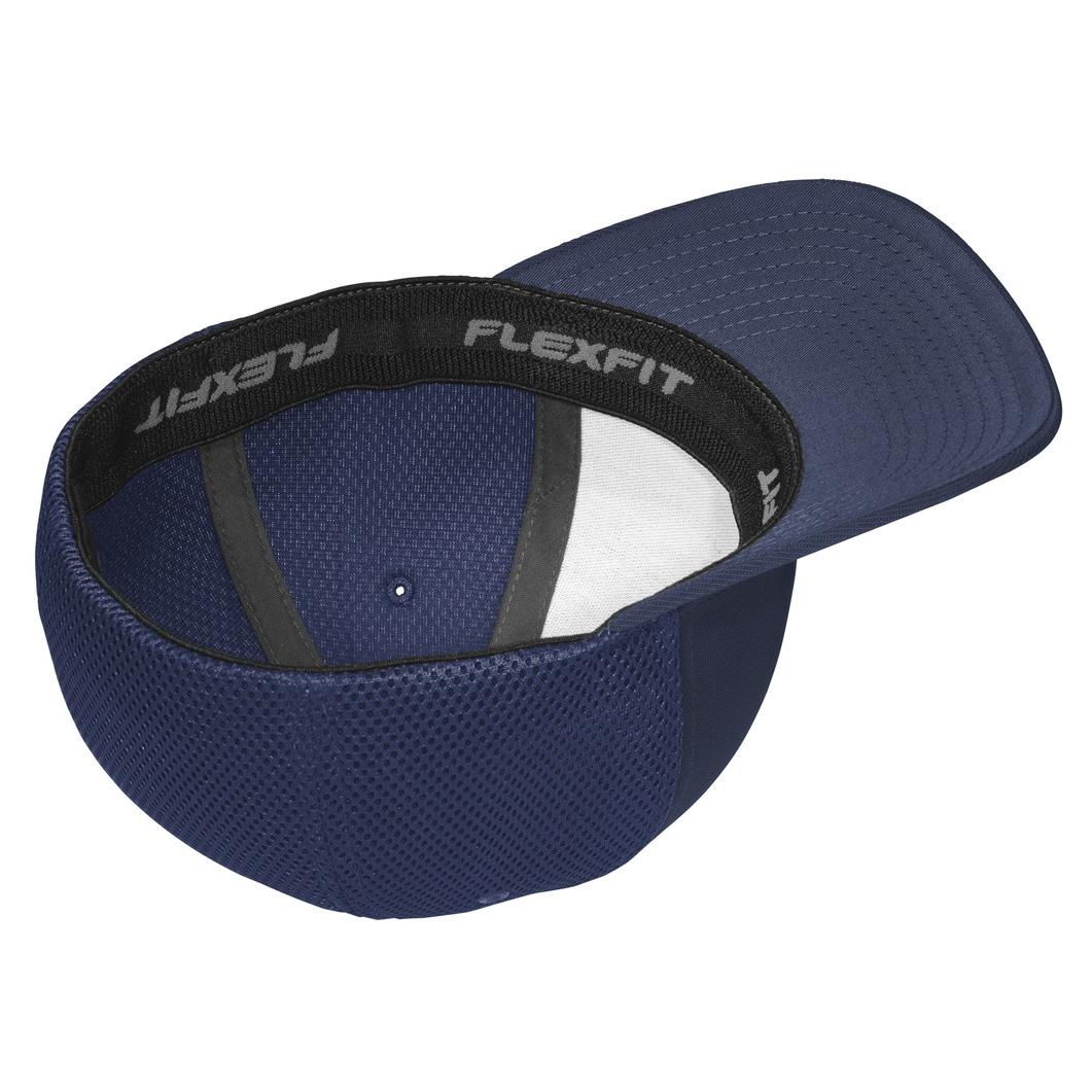 Black/Black Ball Caps - Sport-Tek - Flexfit Air Mesh