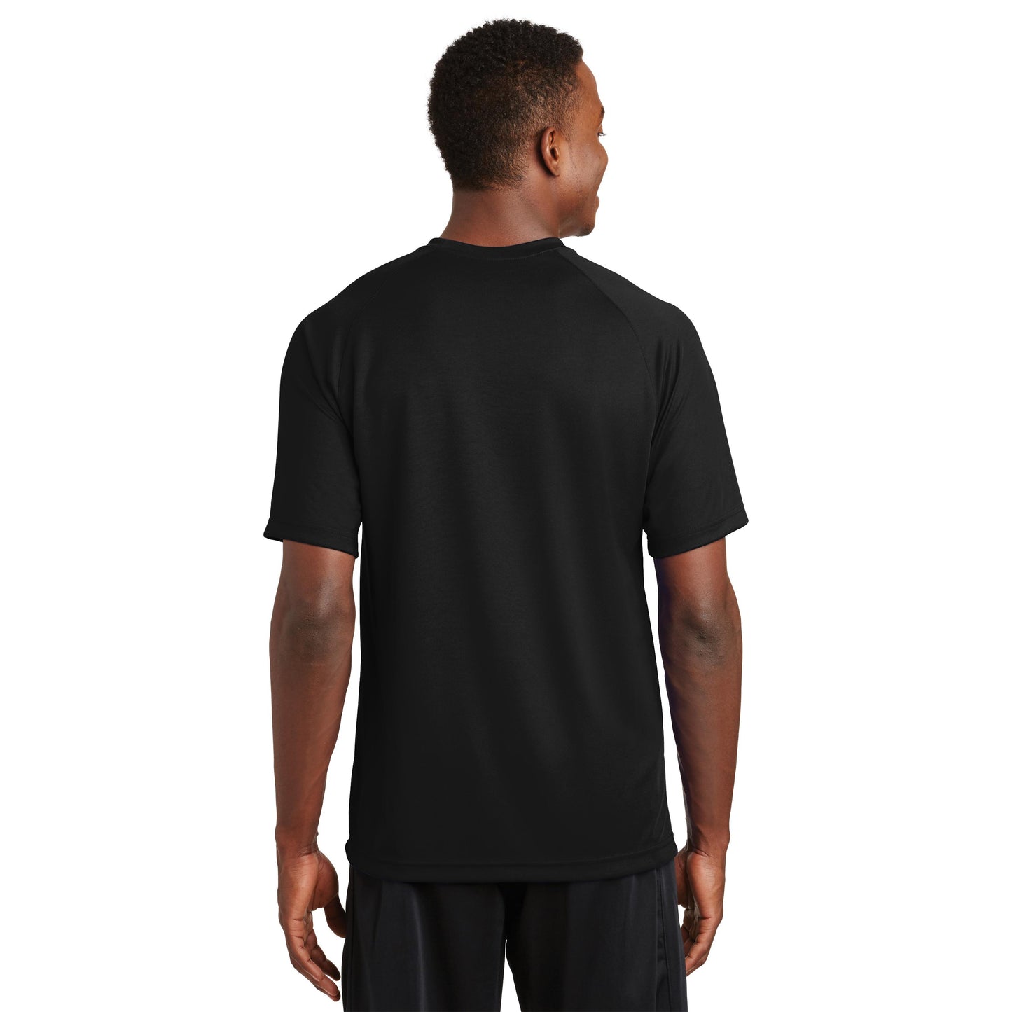 Black T-Shirt - Sport-Tek - Moisture Wicking