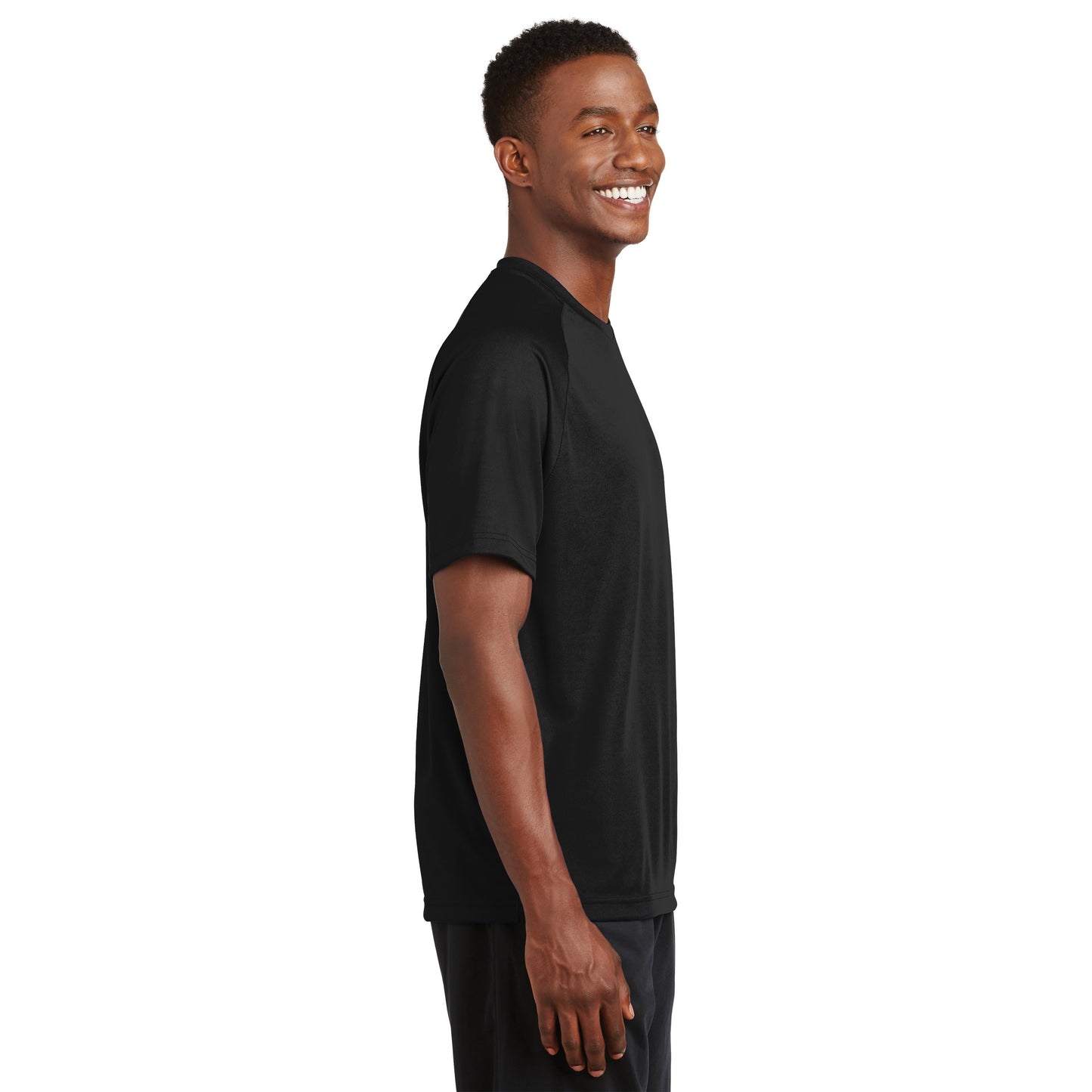 Black T-Shirt - Sport-Tek - Moisture Wicking