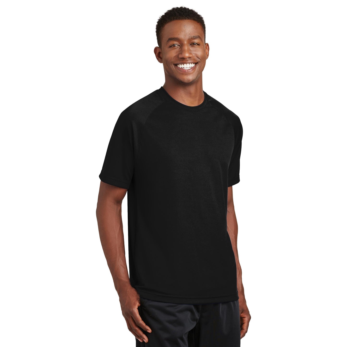 Black T-Shirt - Sport-Tek - Moisture Wicking