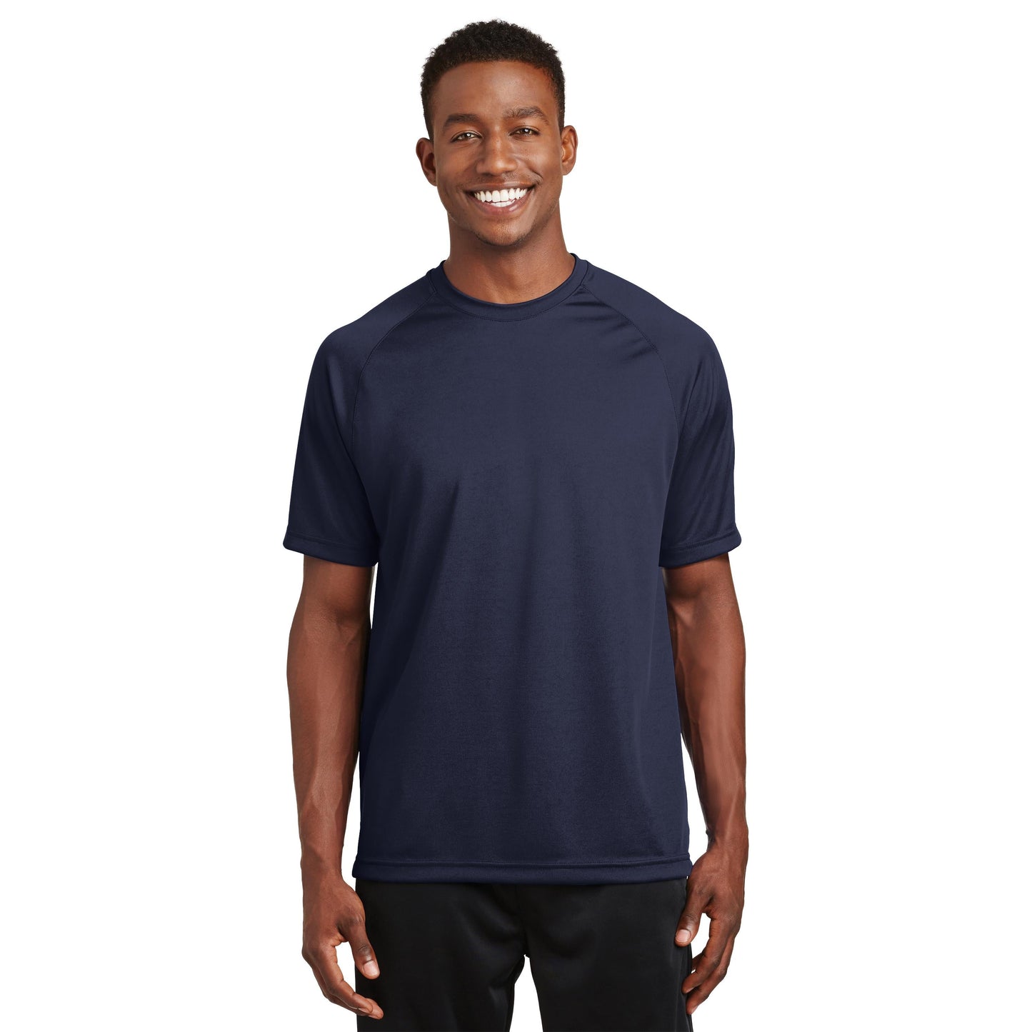 Black T-Shirt - Sport-Tek - Moisture Wicking