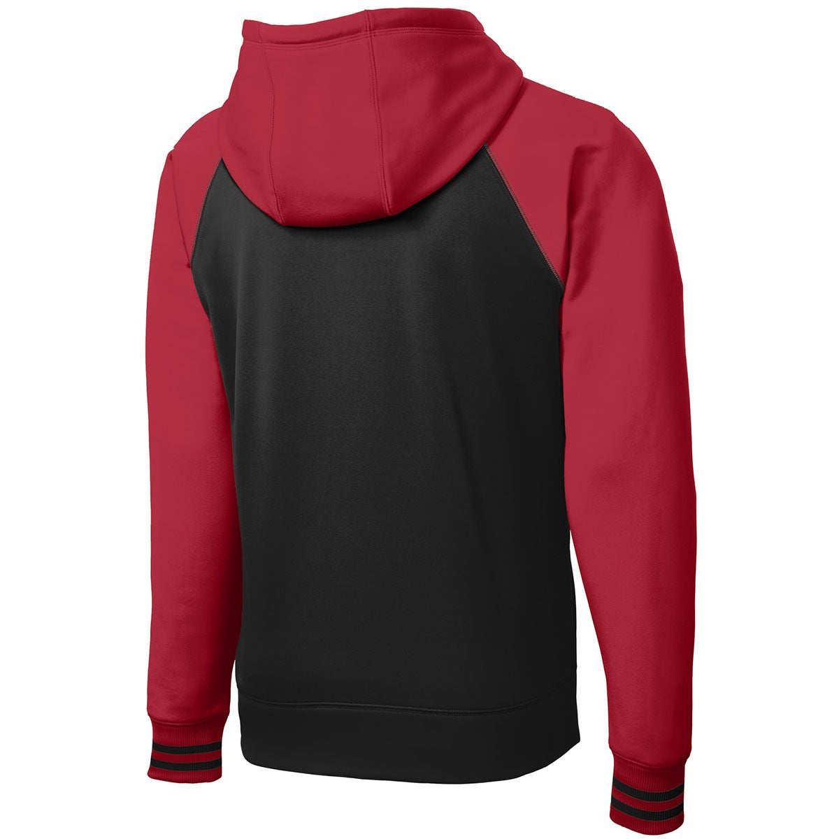Black/Dark Smoke Grey Sweatshirt - Sport-Tek - Athletic Fit