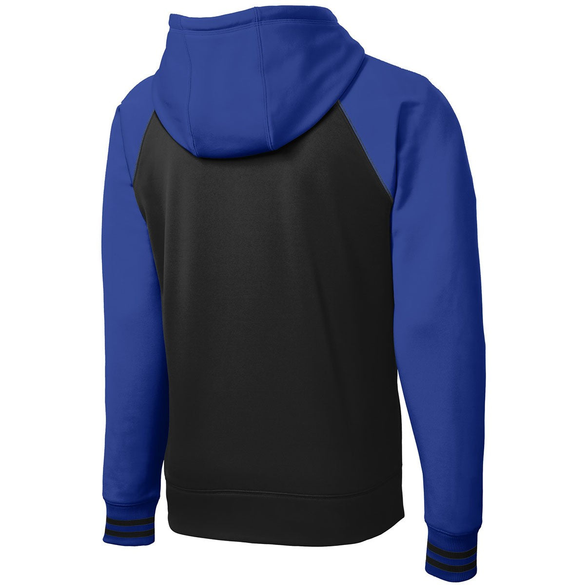 Black/Dark Smoke Grey Sweatshirt - Sport-Tek - Athletic Fit