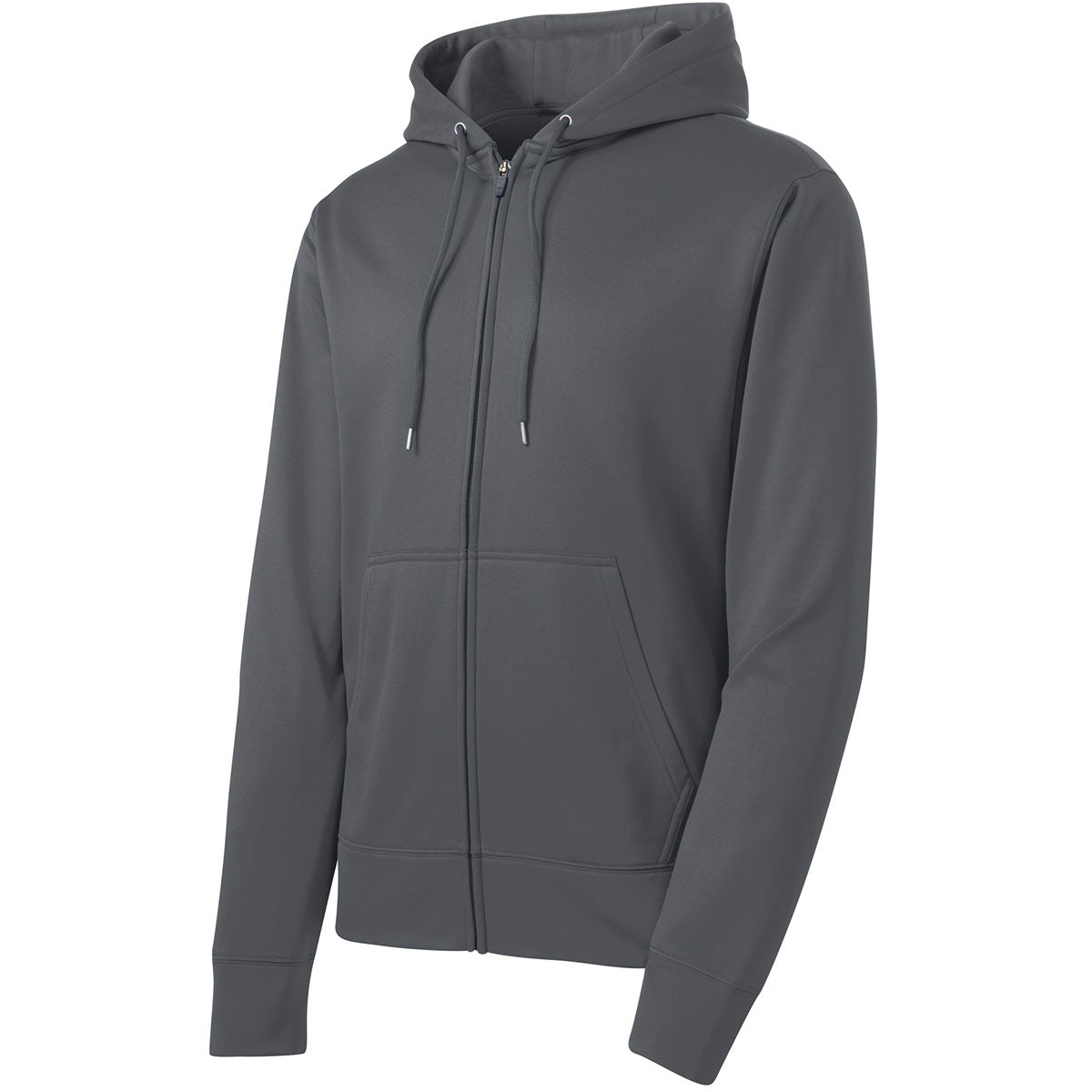 Black Jackets - Sport-Tek - Fleece Full-Zip Hooded - Comfortable Wear