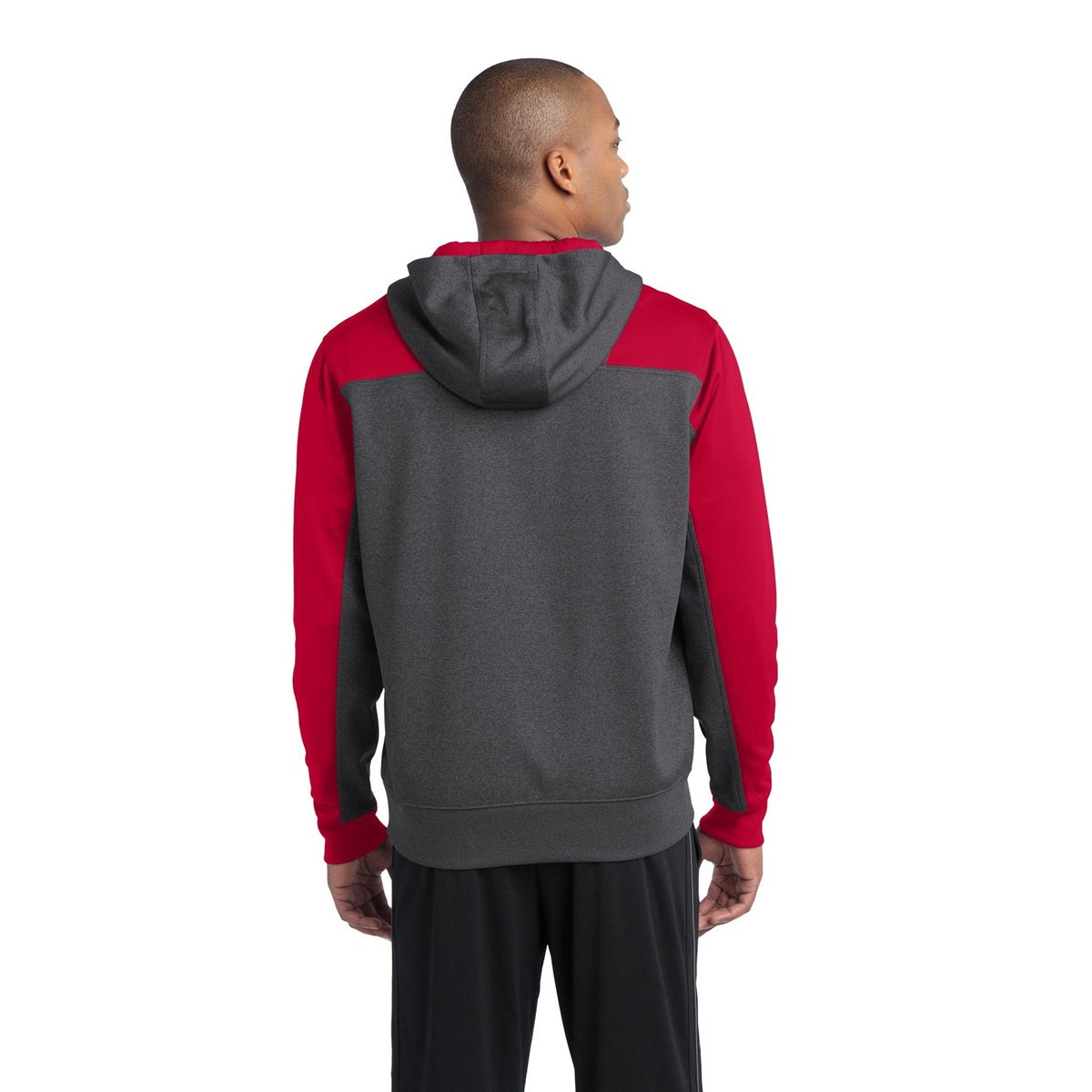 Graphite Heather Sweatshirt - Sport-Tek - Athletic Fit