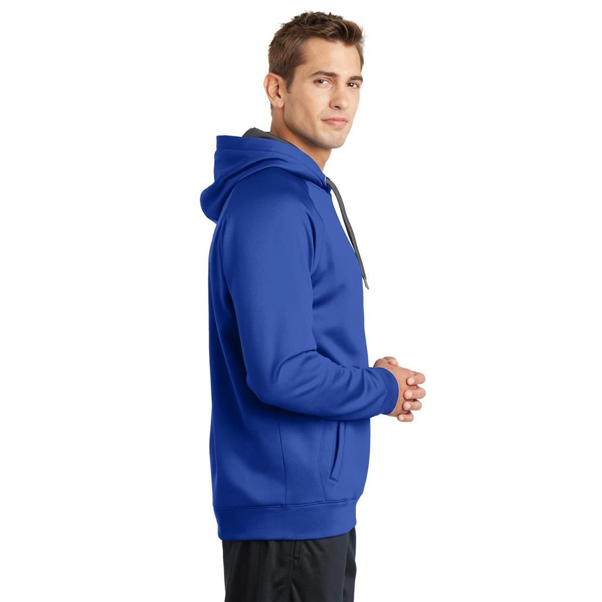 Black Sweatshirts - Sport-Tek - Moisture Wicking Fleece