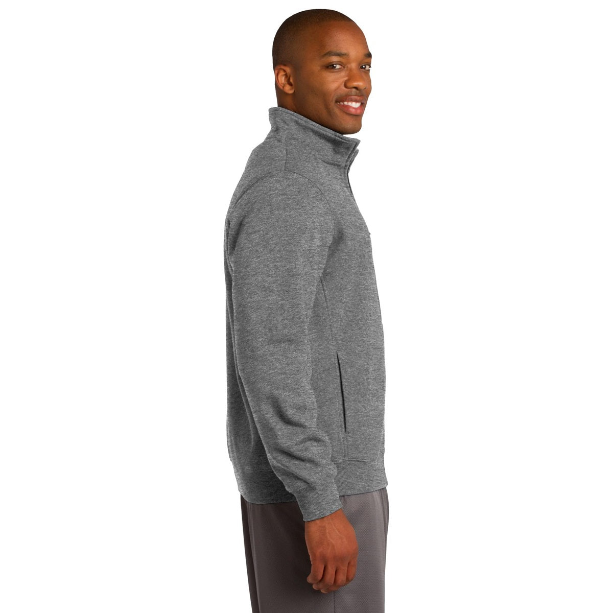 Black Comfortable Sweatshirt - Sport-Tek - Soft Fabric