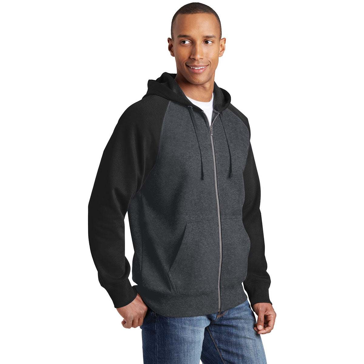 Graphite Heather Jacket - Sport-Tek - Stylish Design