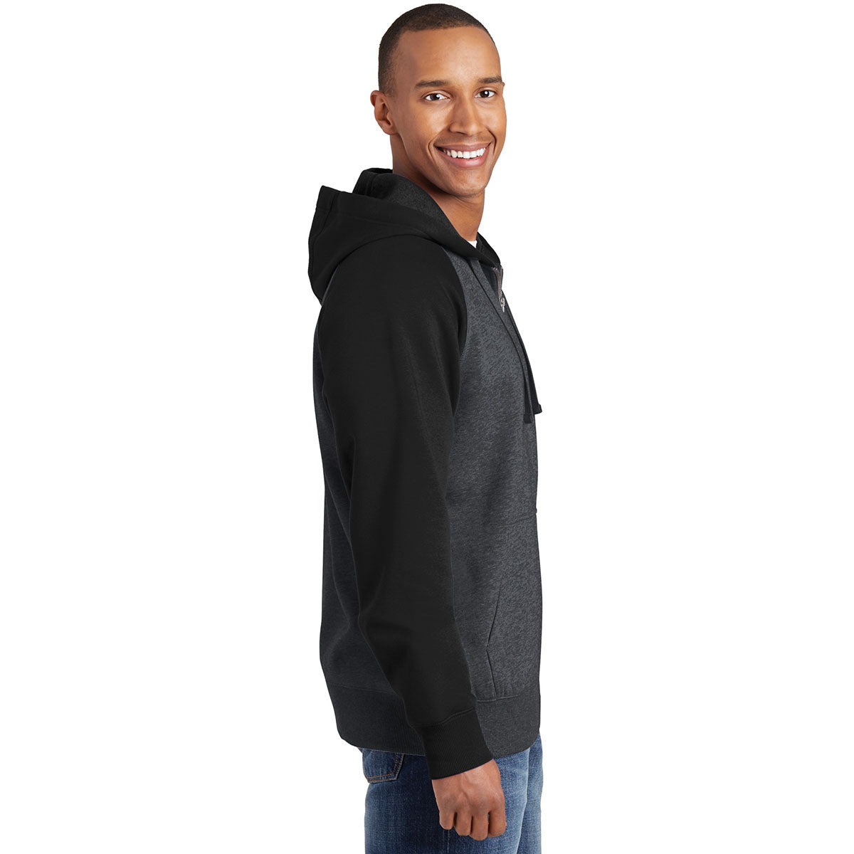Graphite Heather Jacket - Sport-Tek - Stylish Design