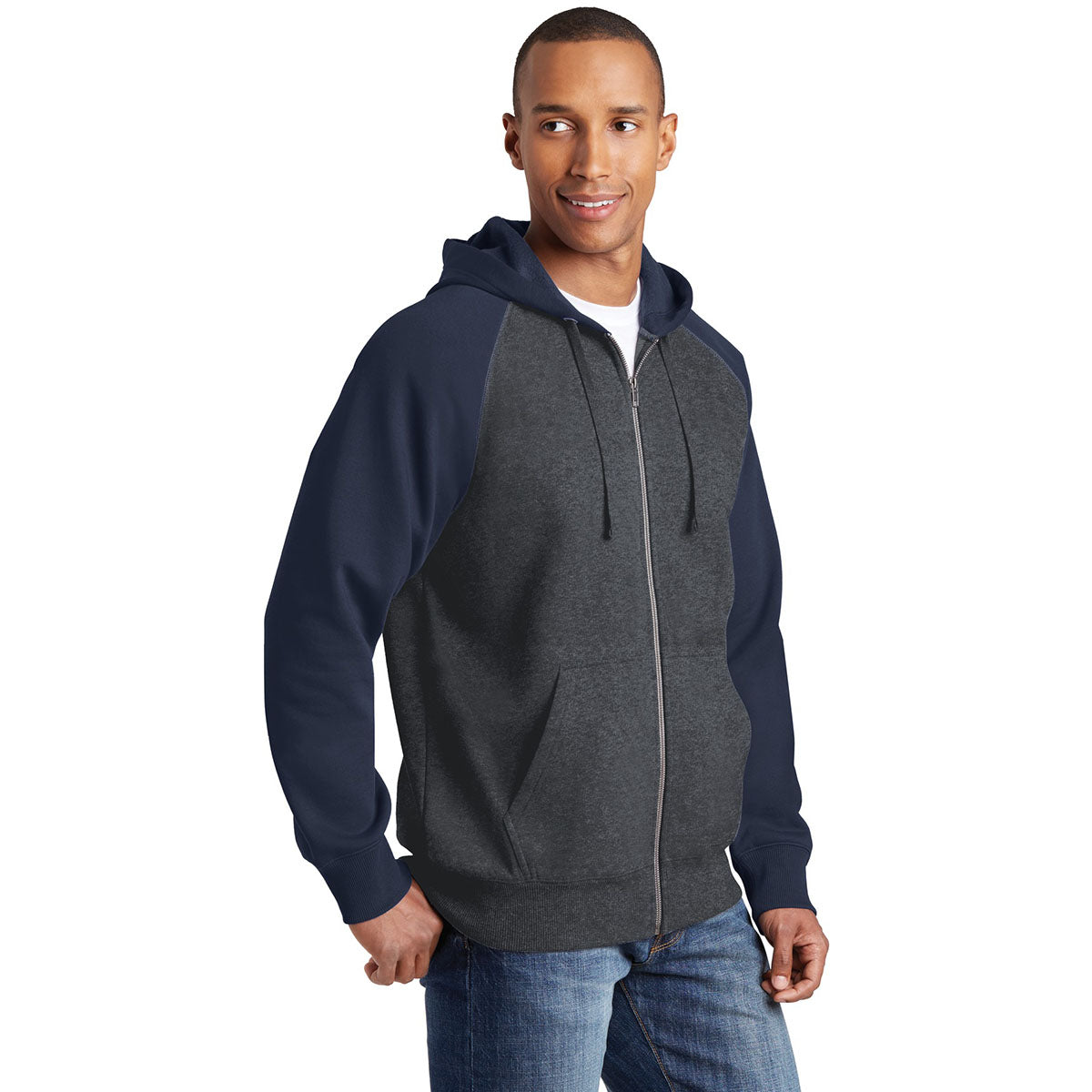 Graphite Heather Jacket - Sport-Tek - Stylish Design