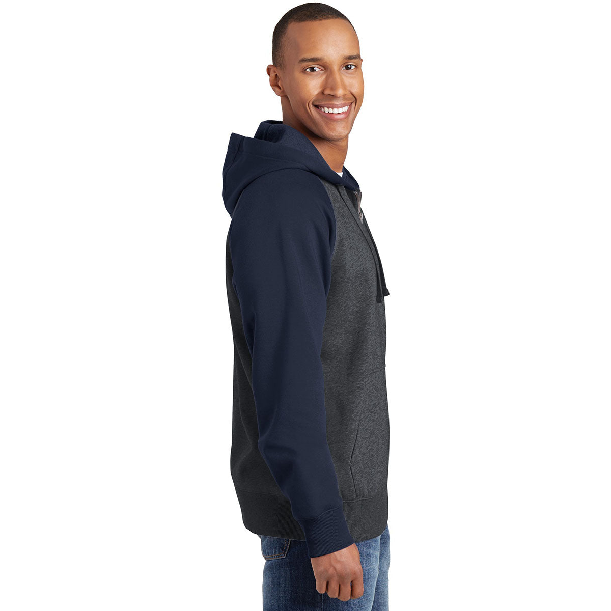 Graphite Heather Jacket - Sport-Tek - Stylish Design
