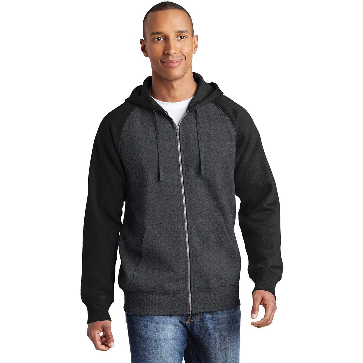 Graphite Heather Jacket - Sport-Tek - Stylish Design