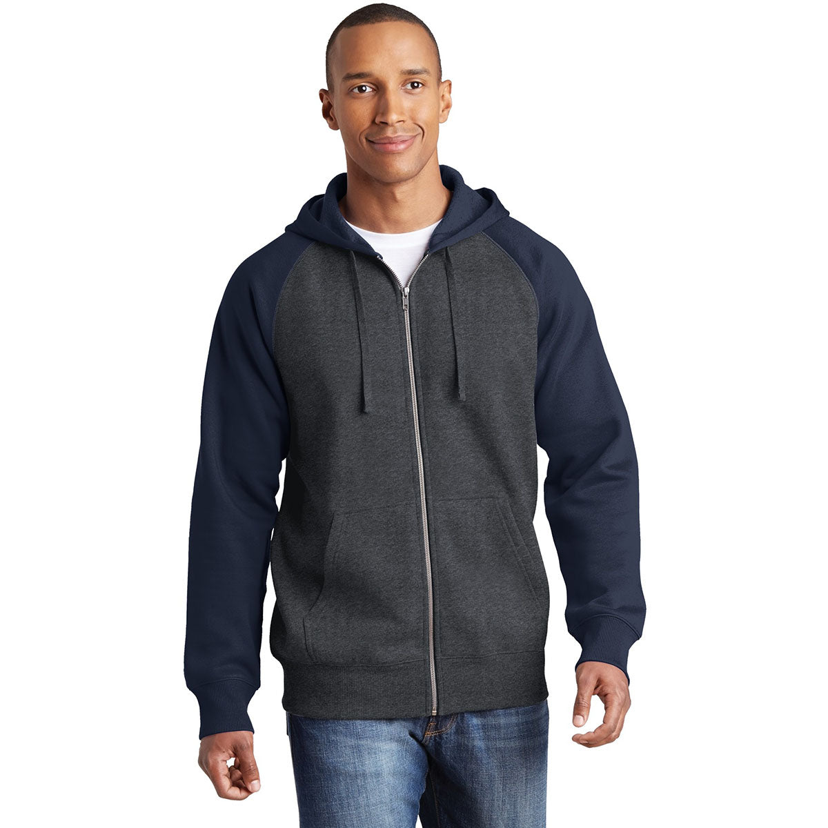 Graphite Heather Jacket - Sport-Tek - Stylish Design