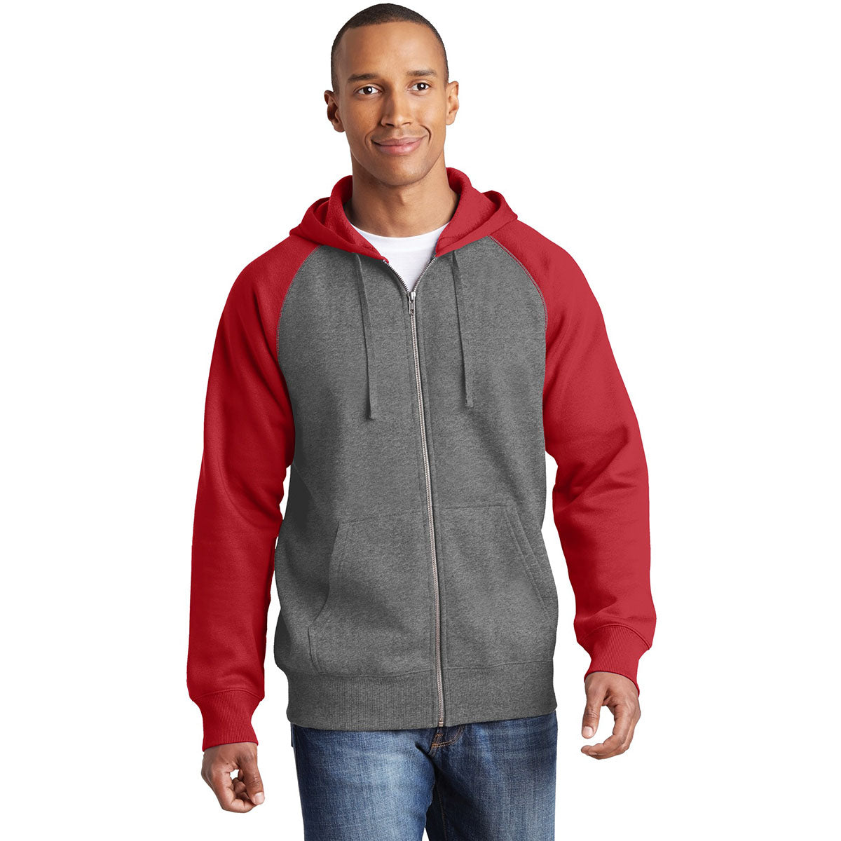 Graphite Heather Jacket - Sport-Tek - Stylish Design
