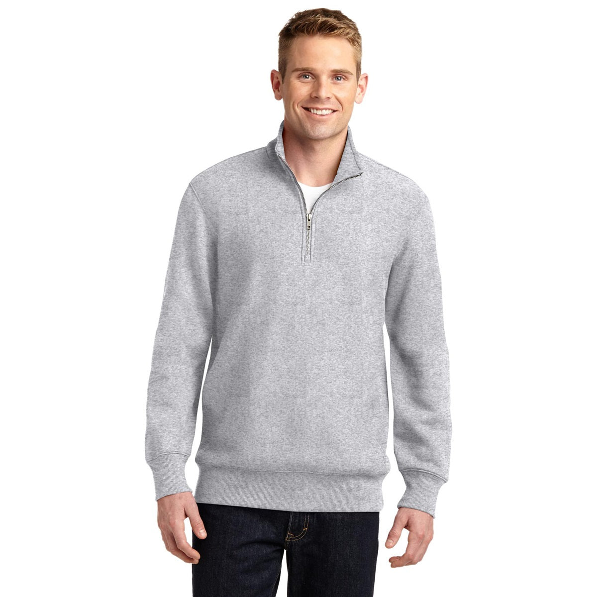 Athletic Heather Sweatshirts - Sport-Tek - Heavyweight - Comfortable Quality