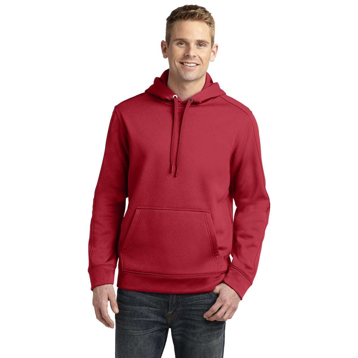 Black Sweatshirts - Sport-Tek - Water Resistant Fleece