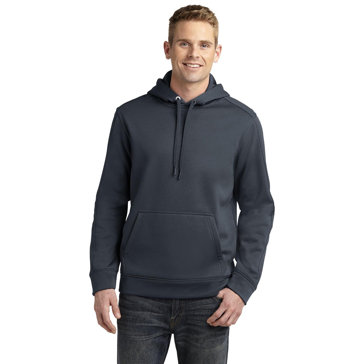 Black Sweatshirts - Sport-Tek - Water Resistant Fleece