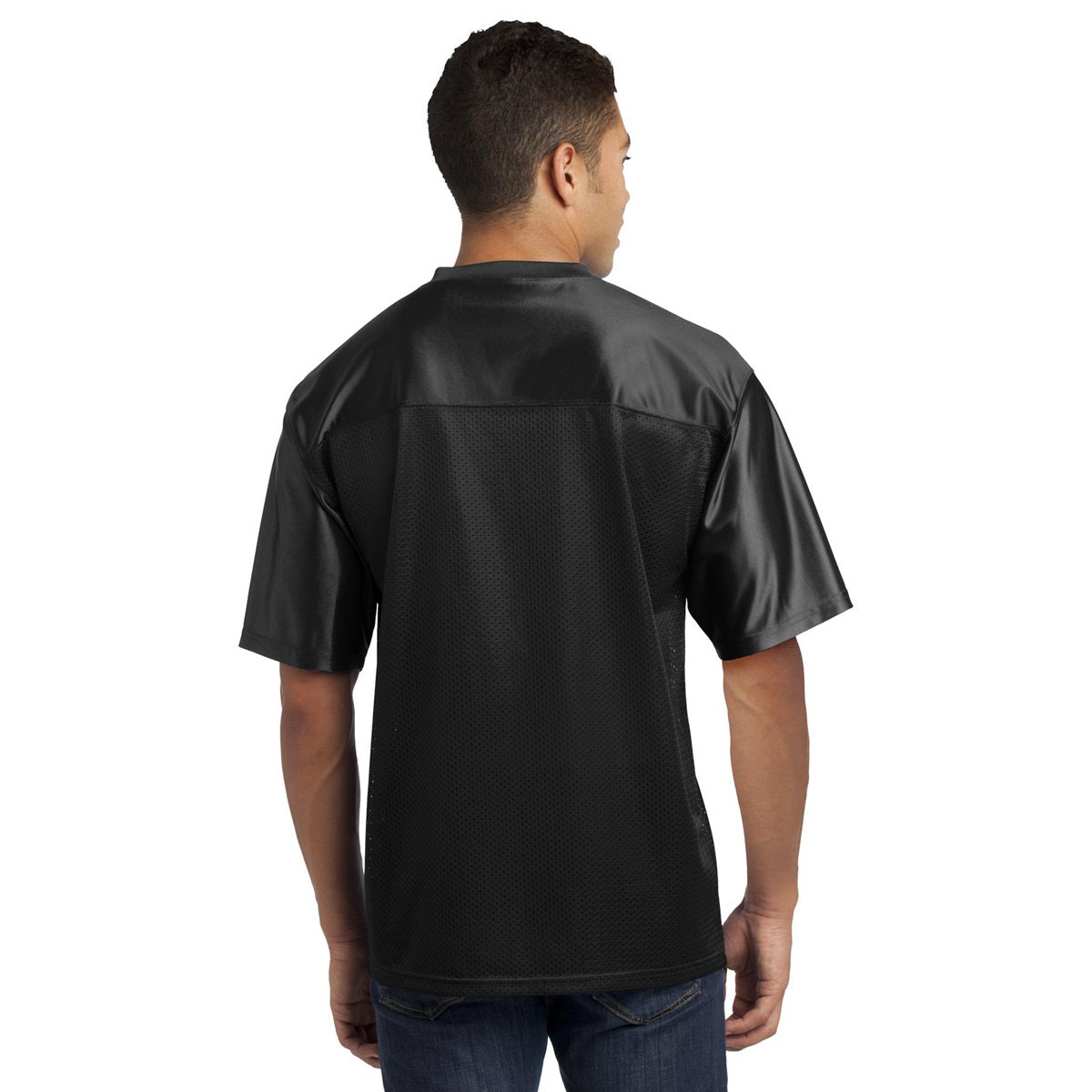 Black Jerseys - Sport-Tek - Lightweight Polyester Mesh