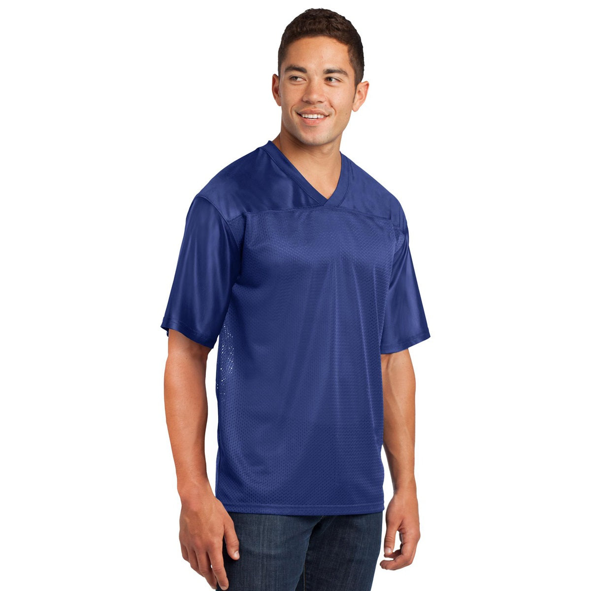 Black Jerseys - Sport-Tek - Lightweight Polyester Mesh