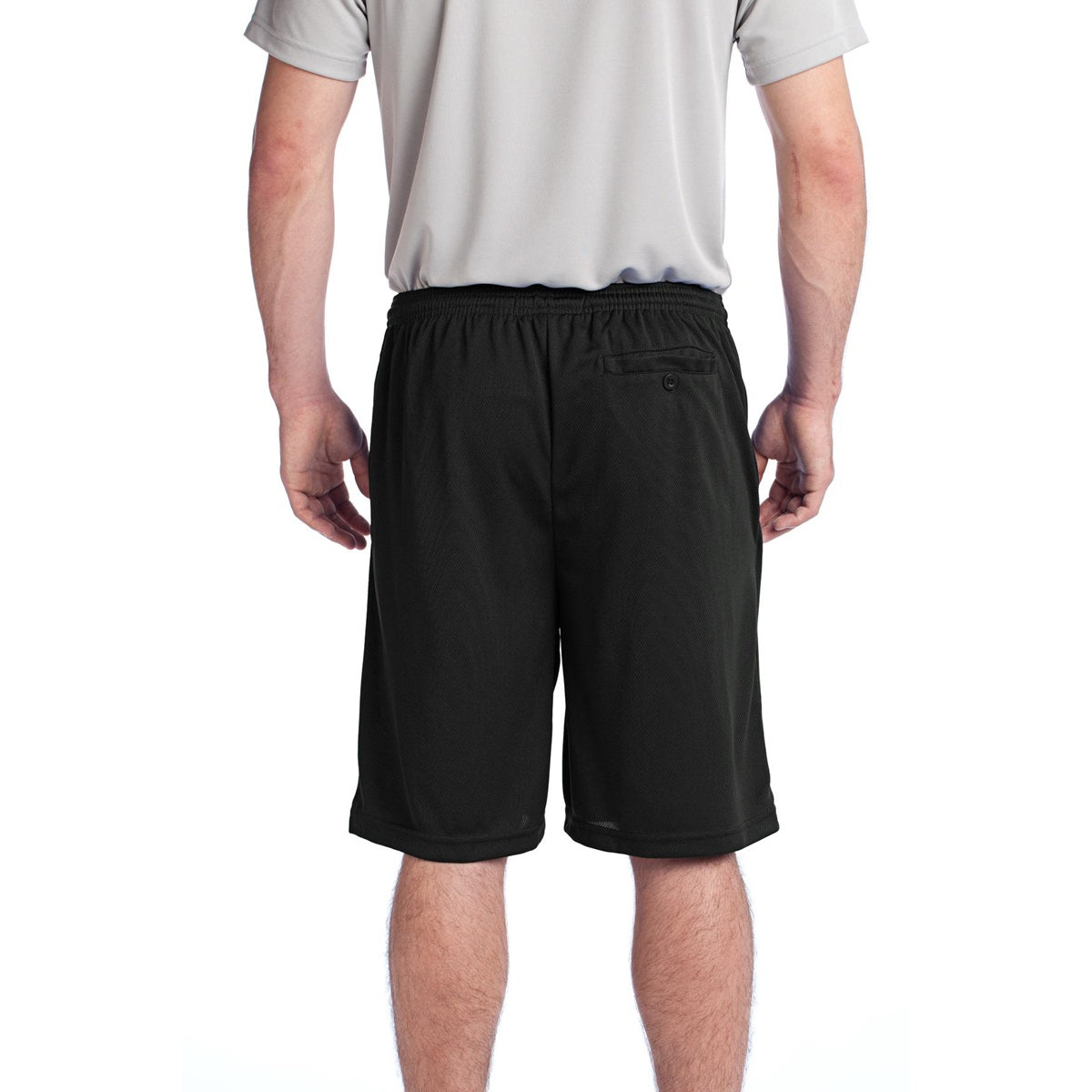 Black Shorts - Sport-Tek - Tough Mesh Design