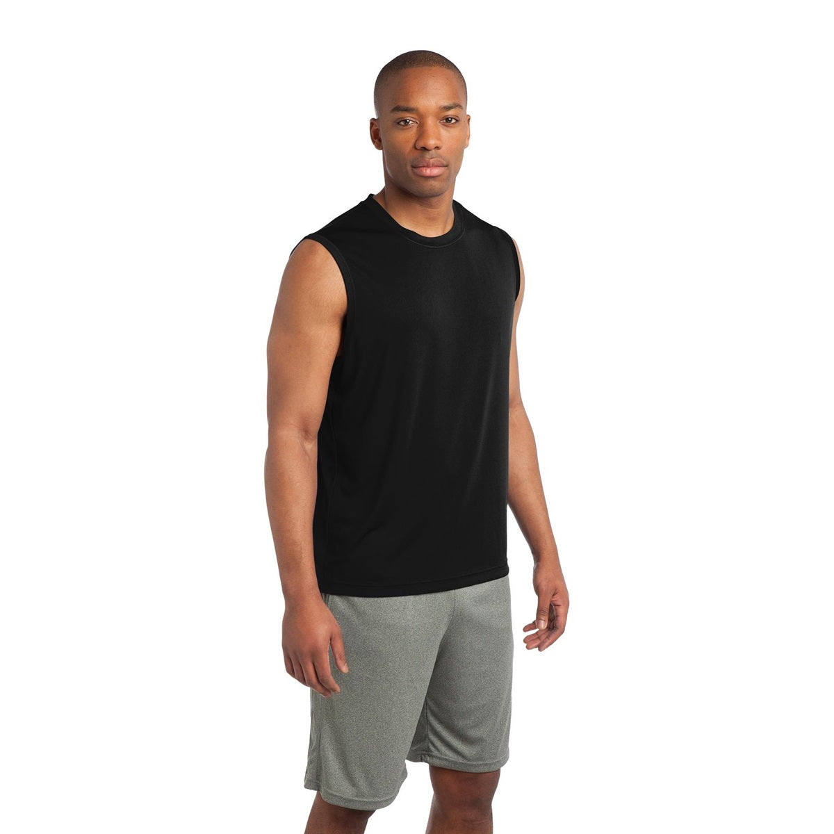 Black T-Shirts - Sport-Tek - Flexible Fabric Design