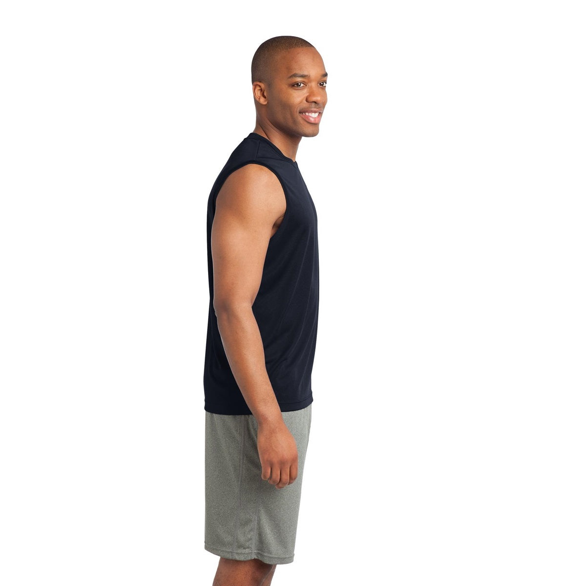 Black T-Shirts - Sport-Tek - Flexible Fabric Design