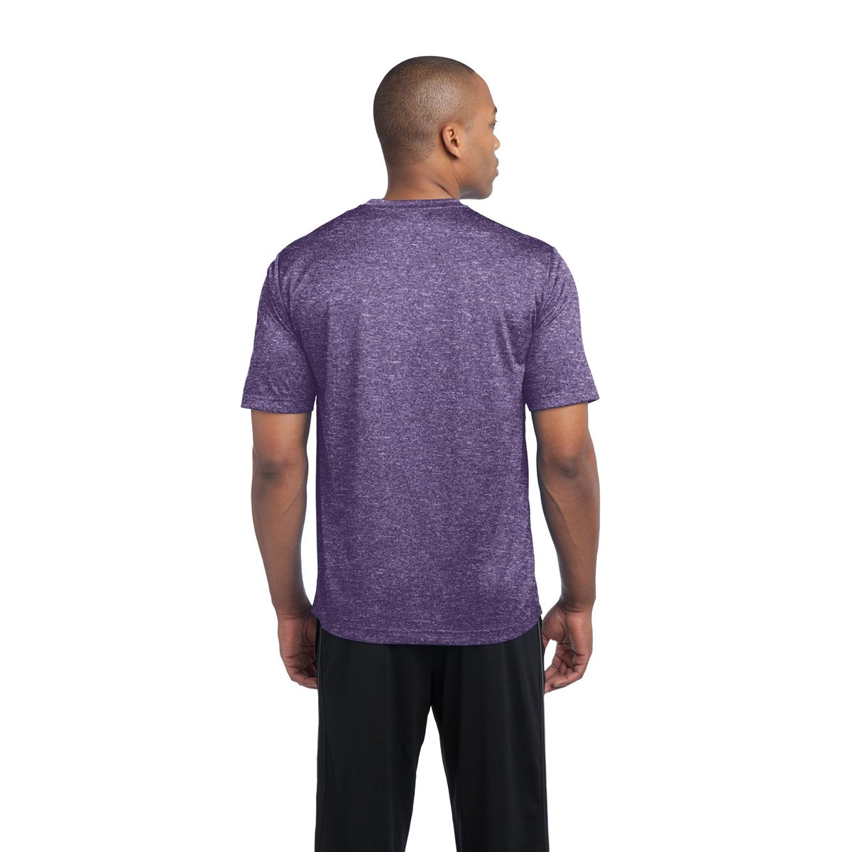 Blue Wake Heather T-Shirt - Sport-Tek - Soft Fabric