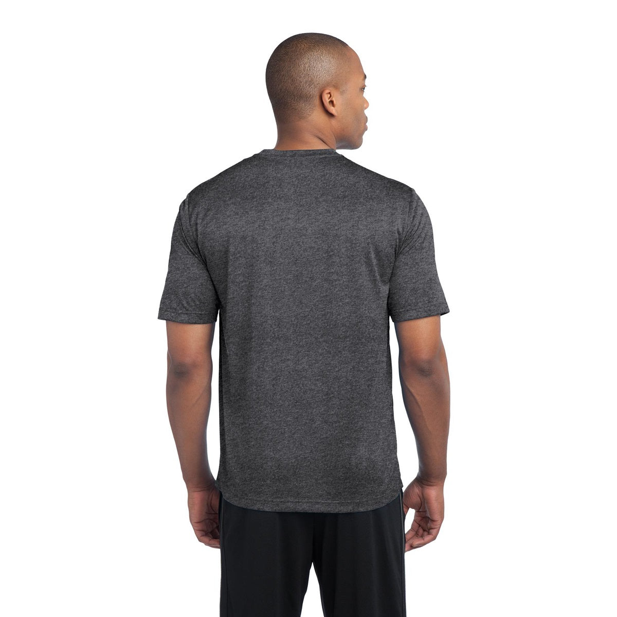 Blue Wake Heather T-Shirt - Sport-Tek - Moisture-Wicking - Comfortable Fit