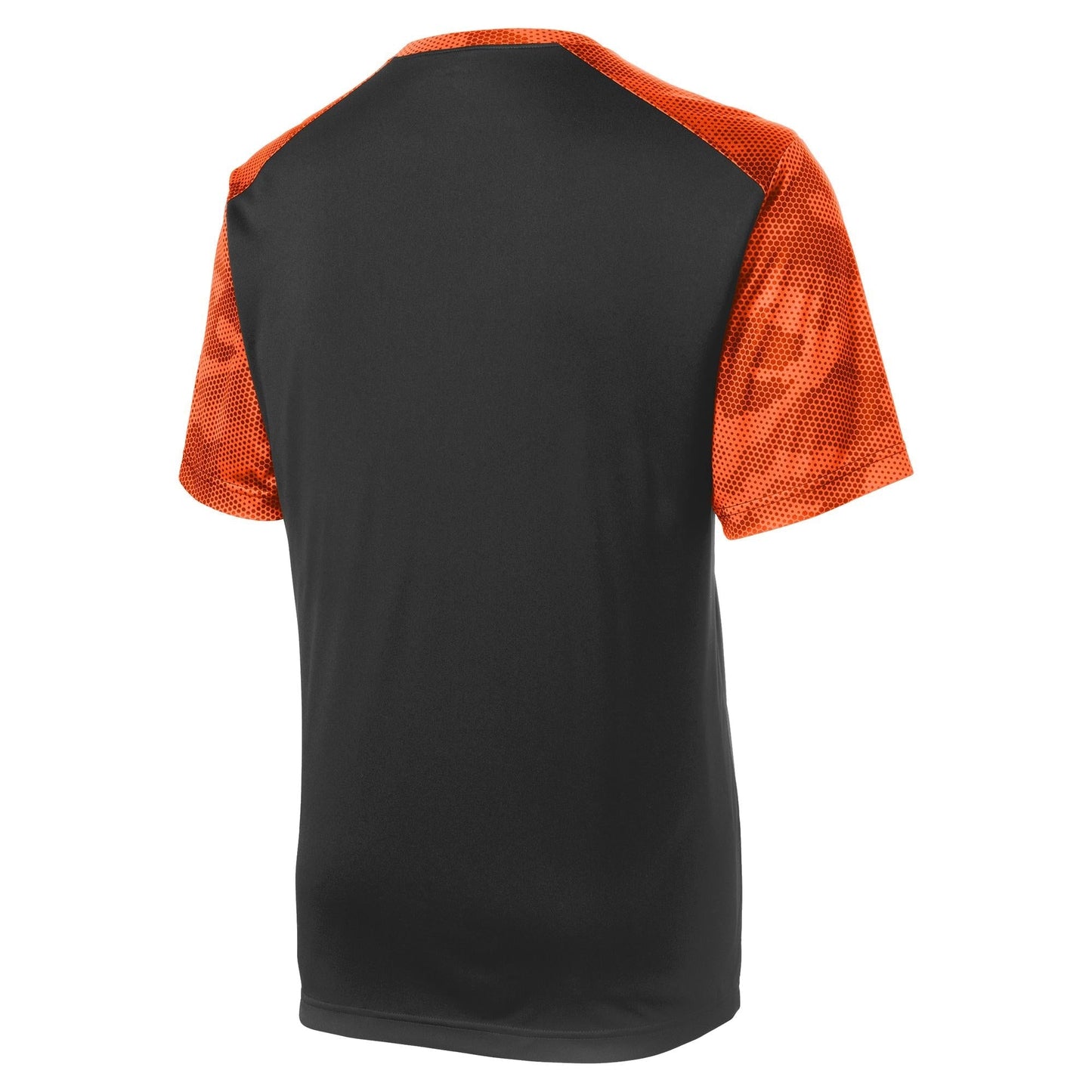 Black/Deep Red T-Shirt - Sport-Tek - Moisture-Wicking