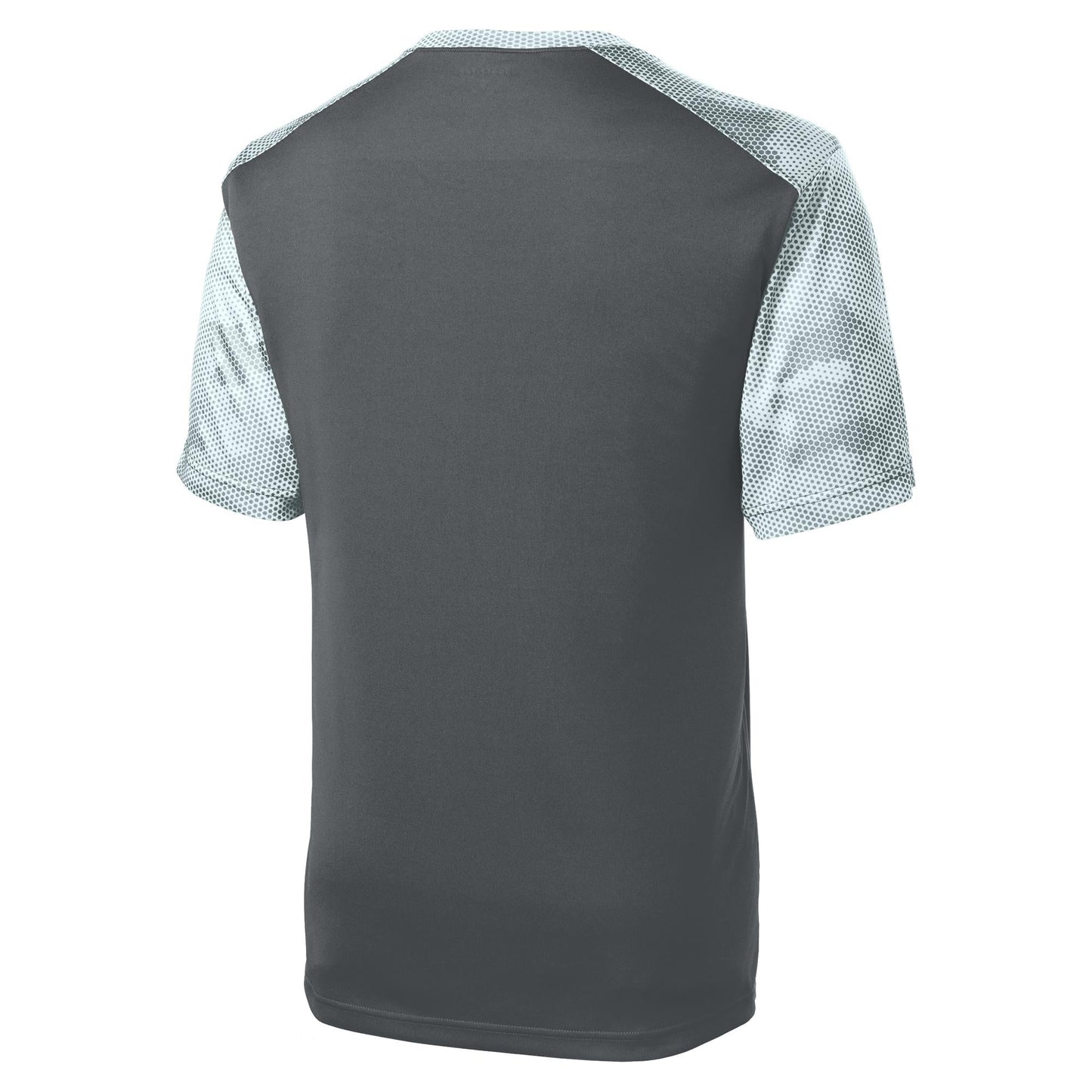 Black/Deep Red T-Shirt - Sport-Tek - Moisture-Wicking