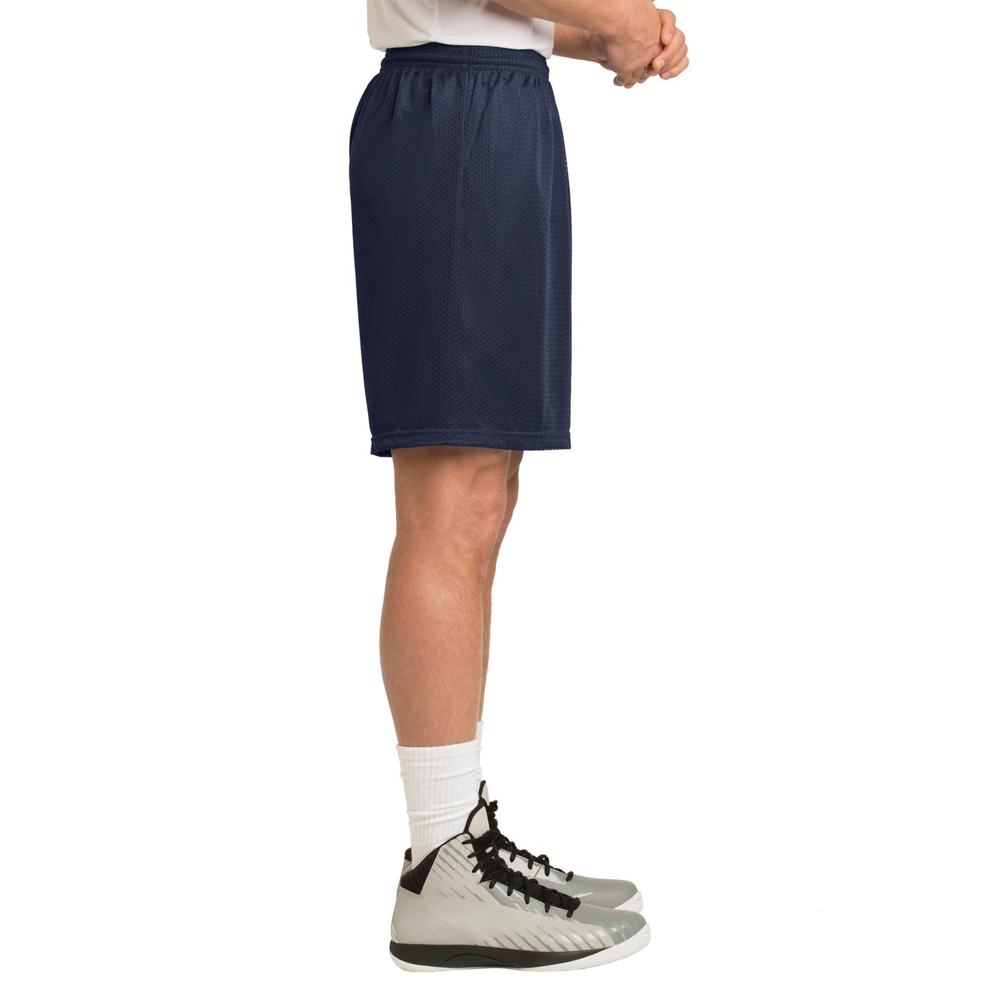 Black Mesh Shorts - Sport-Tek - Athletic Design - Durable Quality