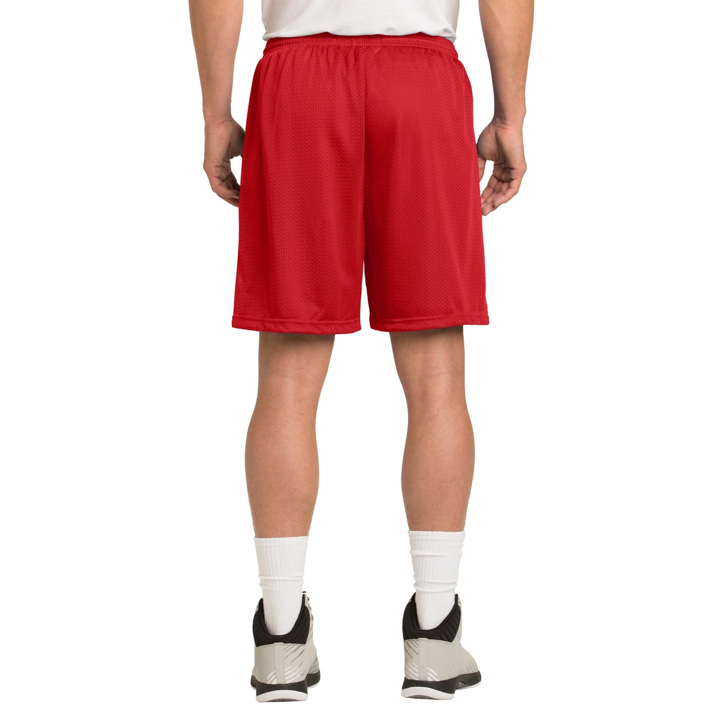 Black Mesh Shorts - Sport-Tek - Athletic Design - Durable Quality