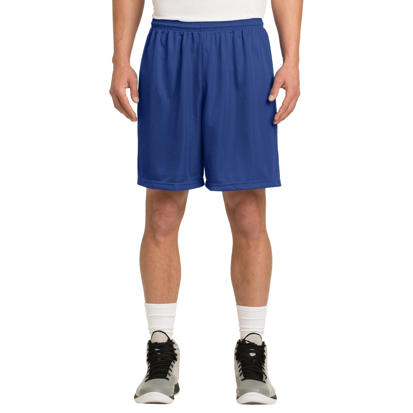 Black Mesh Shorts - Sport-Tek - Athletic Design - Durable Quality
