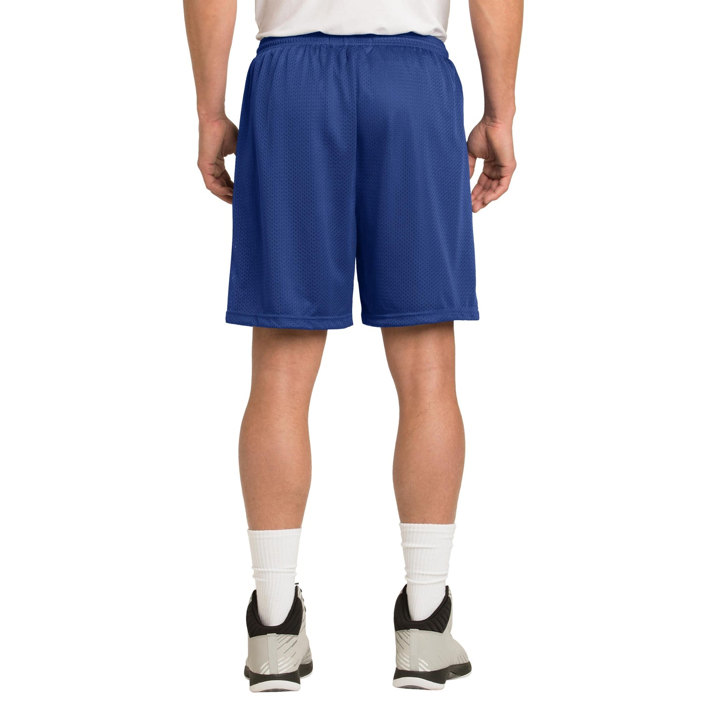 Black Mesh Shorts - Sport-Tek - Athletic Design - Durable Quality