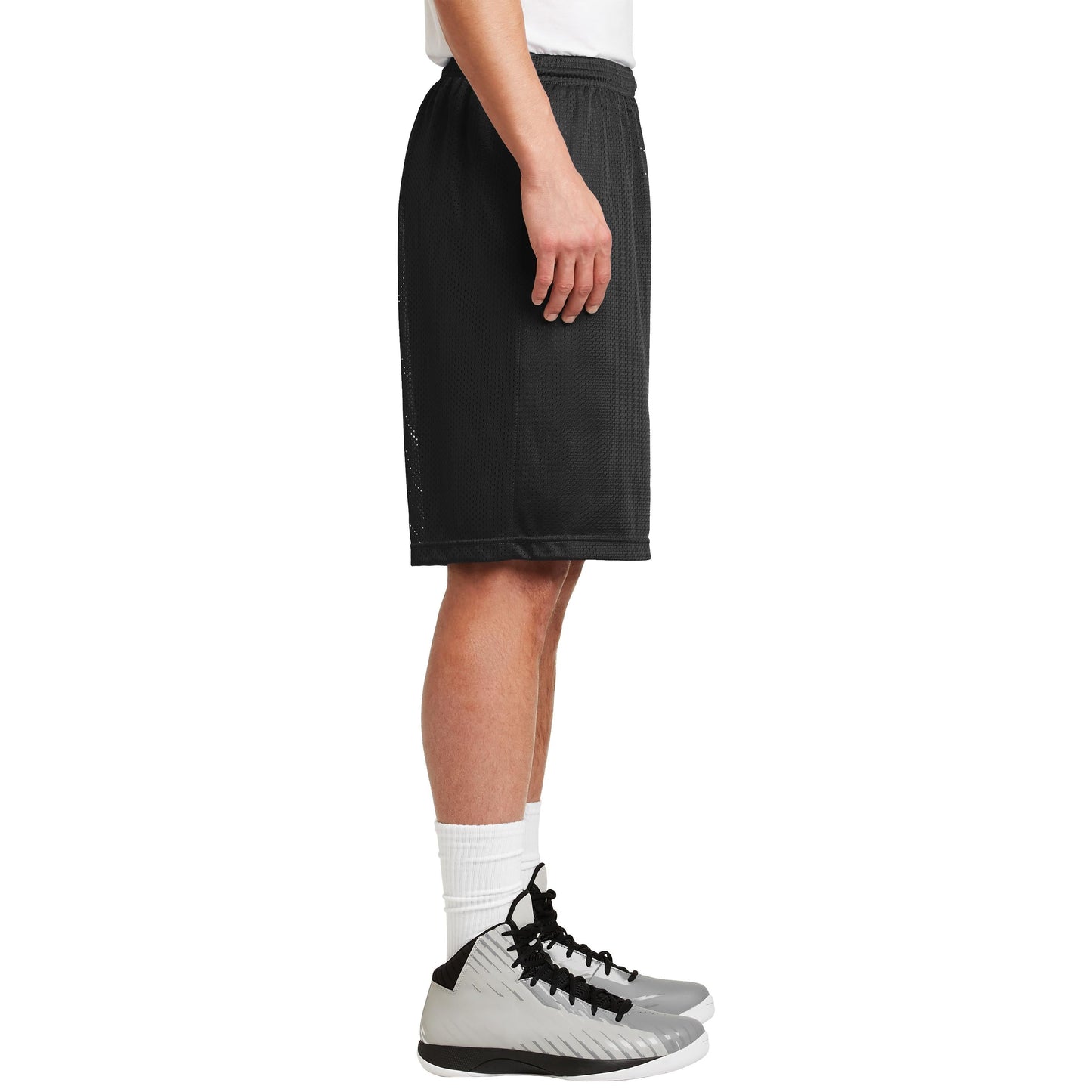 Black Shorts - Sport-Tek - Durable Polyester Fabric