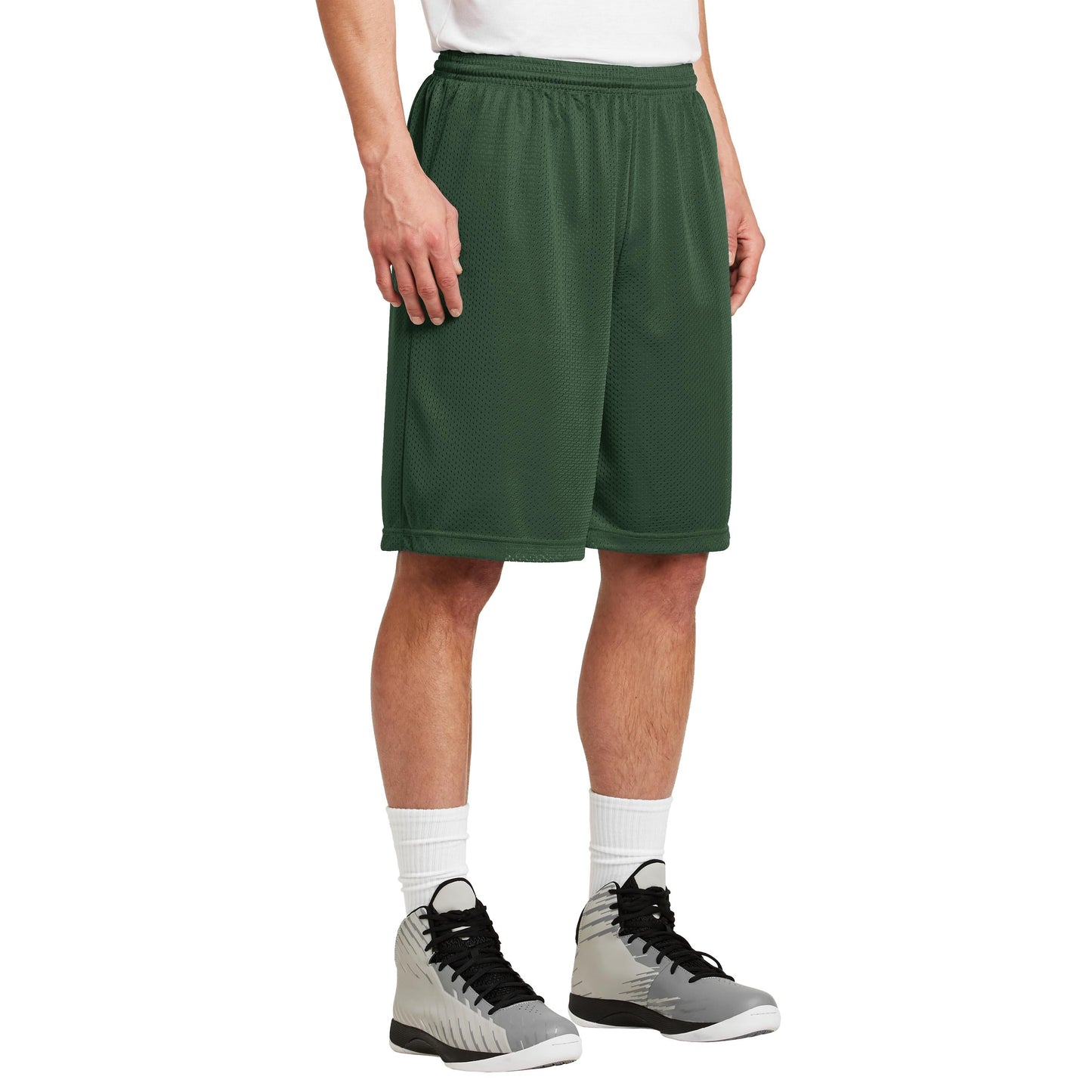 Black Shorts - Sport-Tek - Durable Polyester Fabric