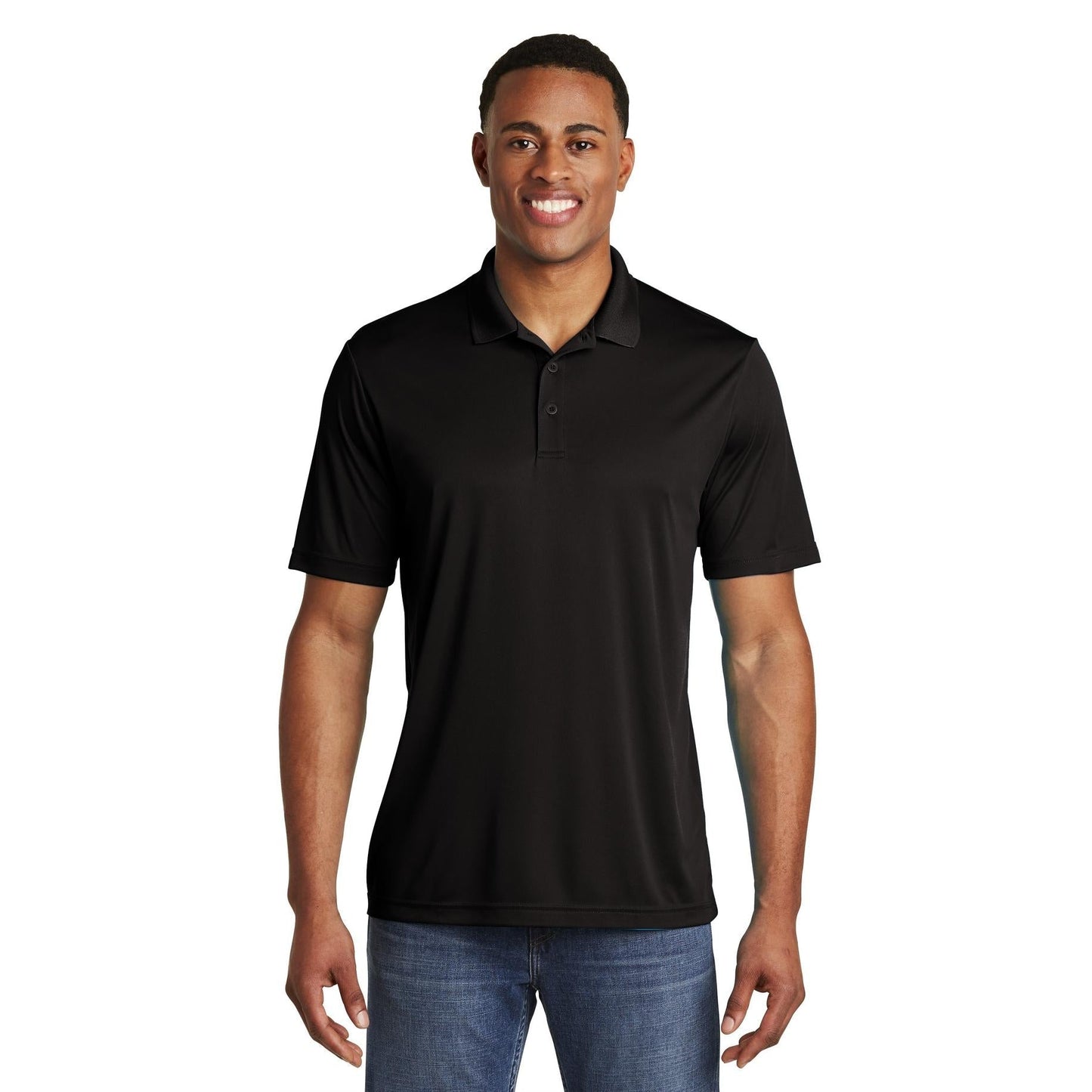 Atomic Blue Polo - Sport-Tek - Performance Fabric