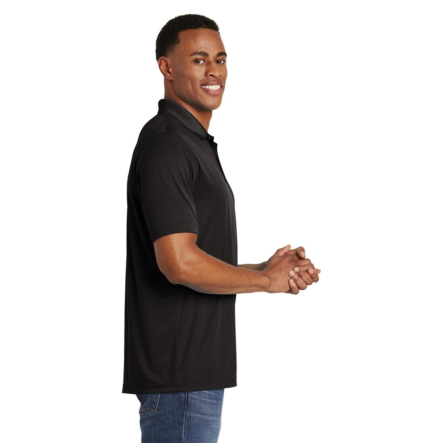 Atomic Blue Polo - Sport-Tek - Performance Fabric