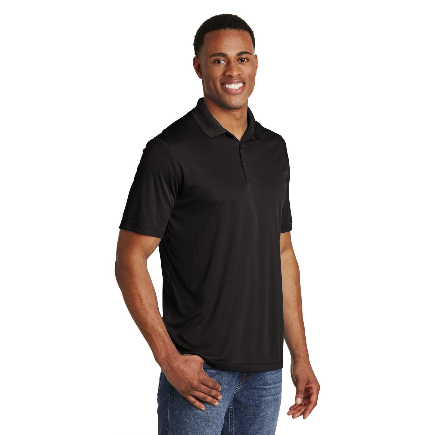 Atomic Blue Polo - Sport-Tek - Performance Fabric