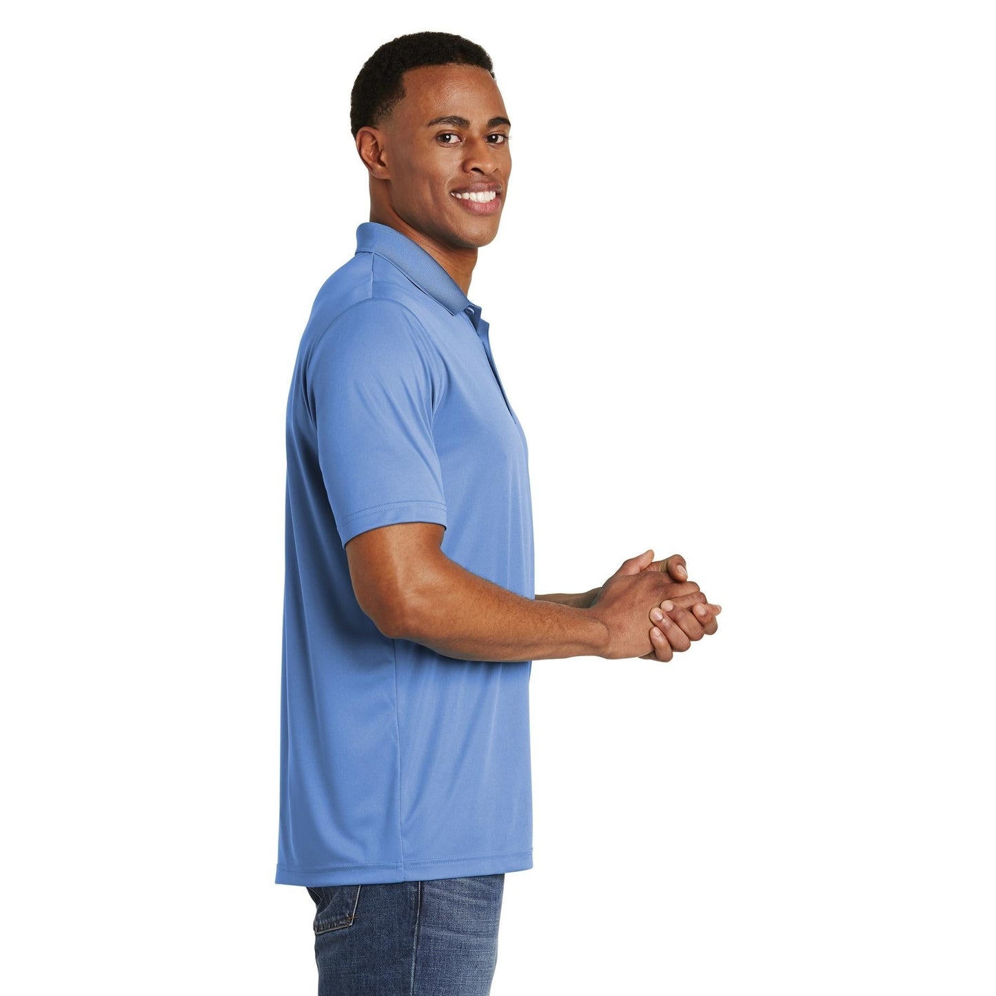 Atomic Blue Polo - Sport-Tek - Performance Fabric