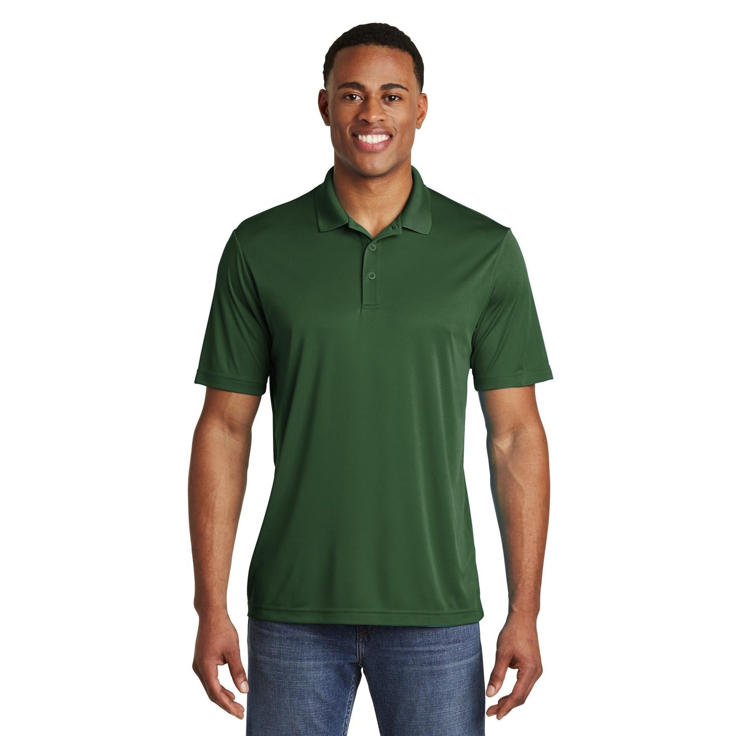 Atomic Blue Polo - Sport-Tek - Performance Fabric