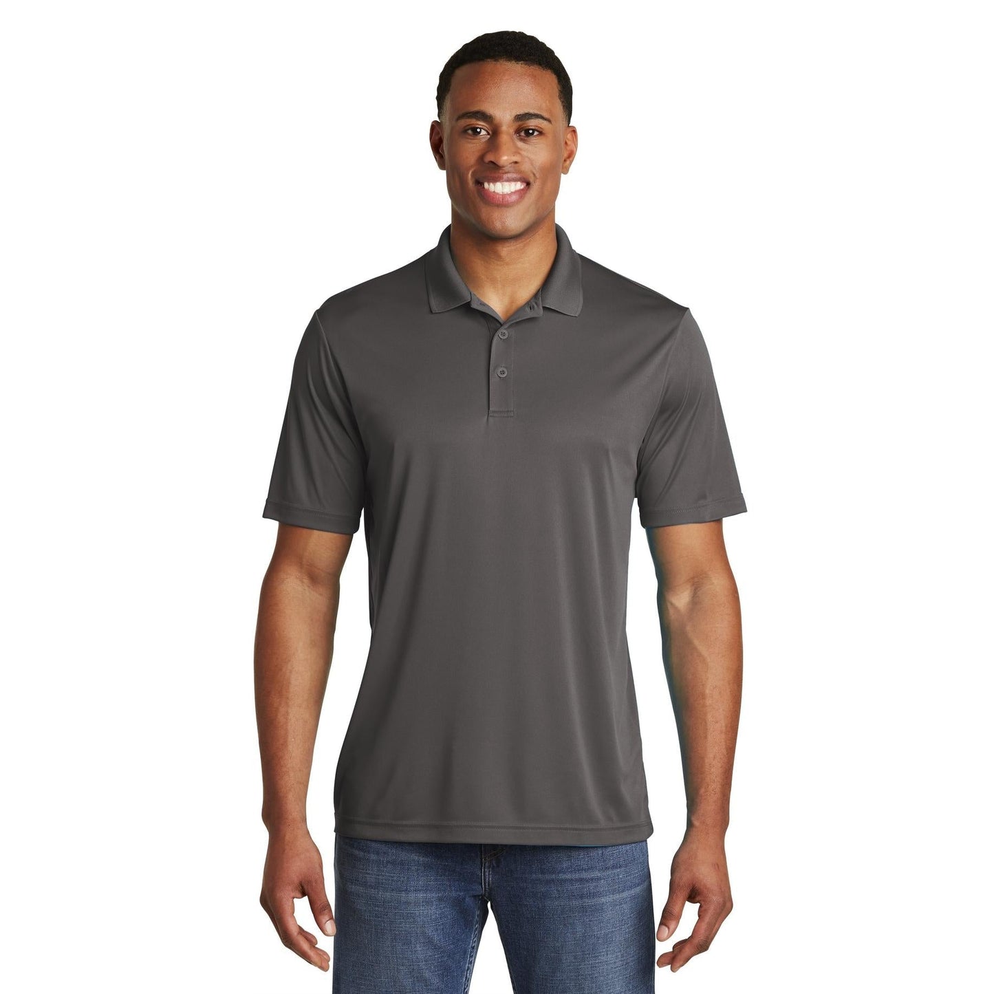 Atomic Blue Polo - Sport-Tek - Performance Fabric