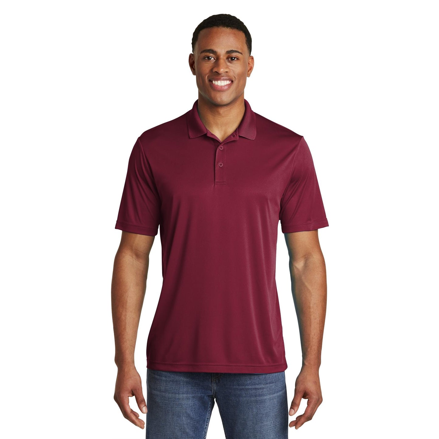 Atomic Blue Polo - Sport-Tek - Performance Fabric