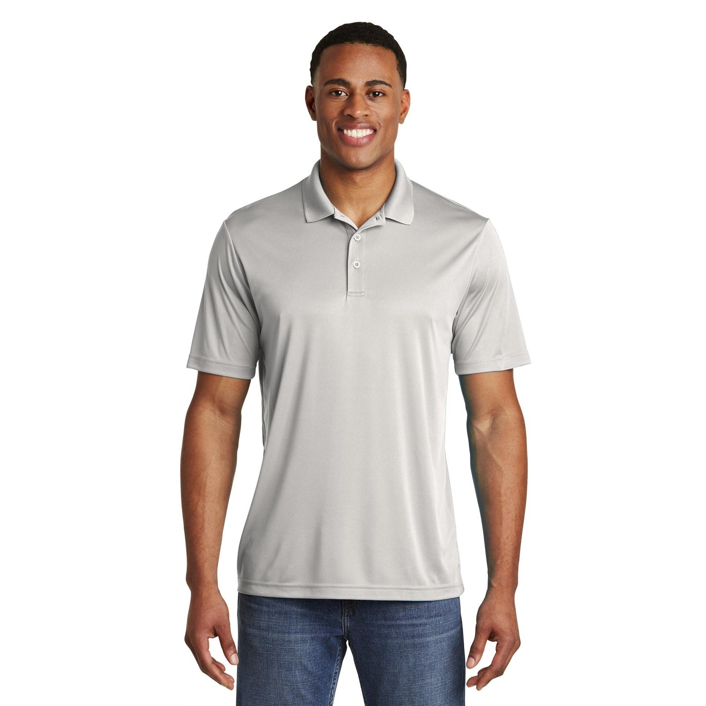 Atomic Blue Polo - Sport-Tek - Performance Fabric
